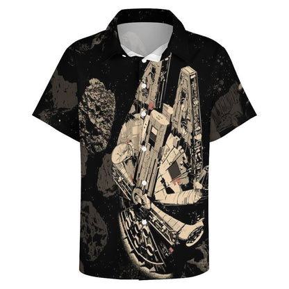 Men's Fashion Casual Printed Short Sleeve Shirts 2306101501