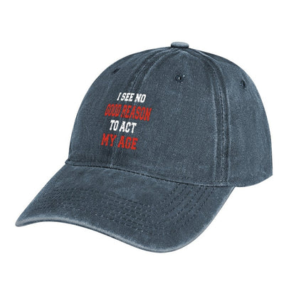 JOC Washed Denim Baseball Cap 2305102806