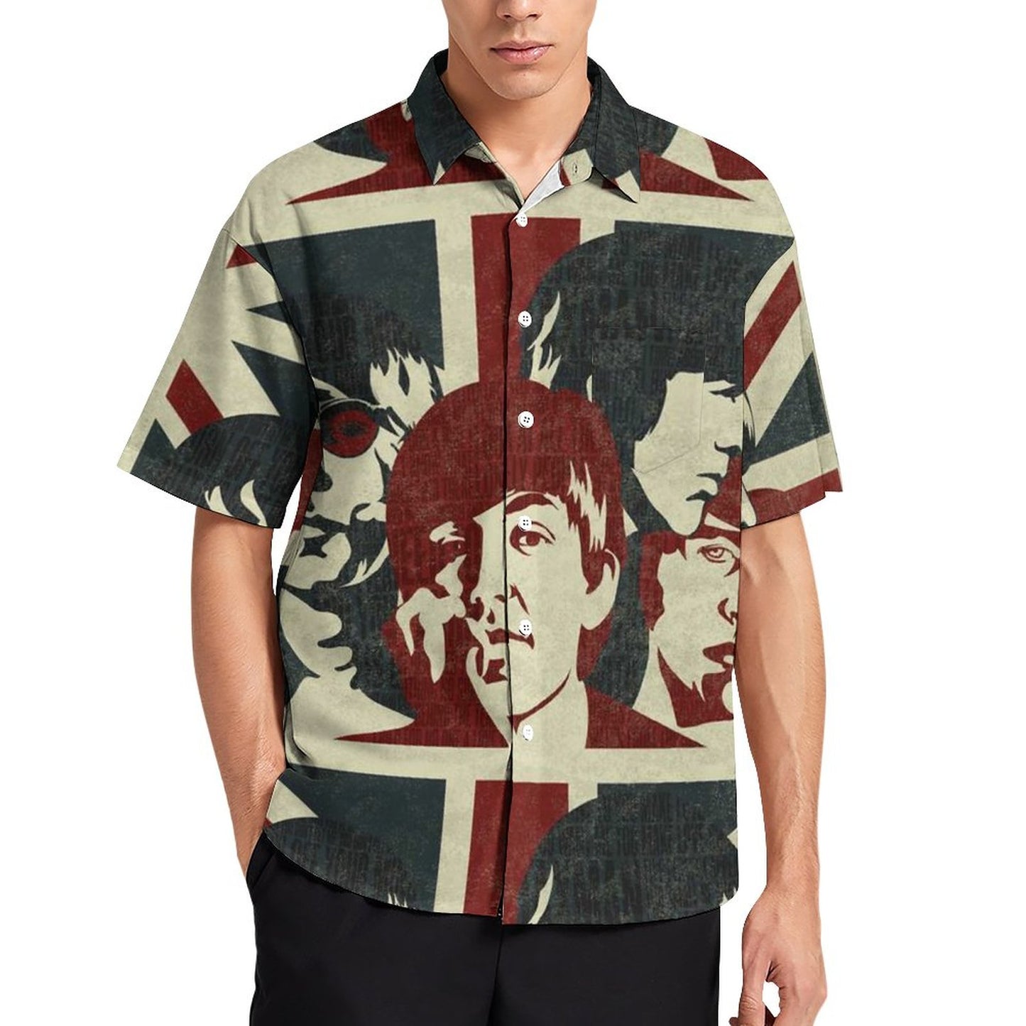 Men's Hawaiian Casual Short Sleeve Shirt 2306104149