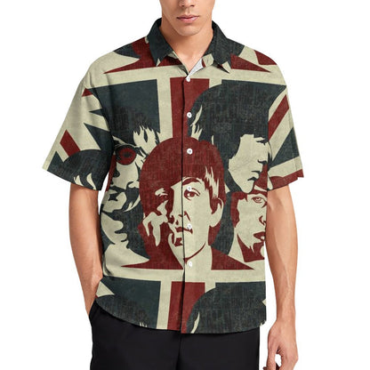 Men's Hawaiian Casual Short Sleeve Shirt 2306104149