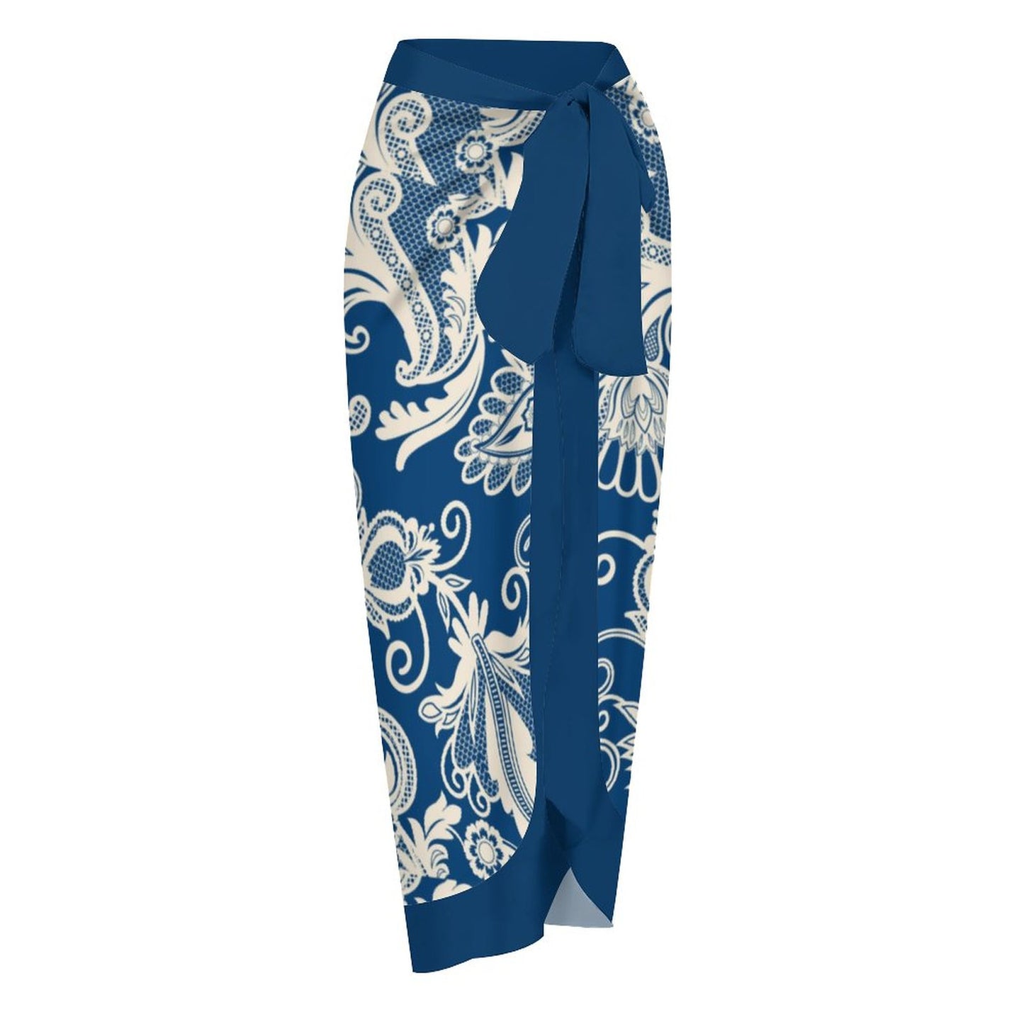 Casual Printed One-Piece Swimsuit And Cover Up 2305102479