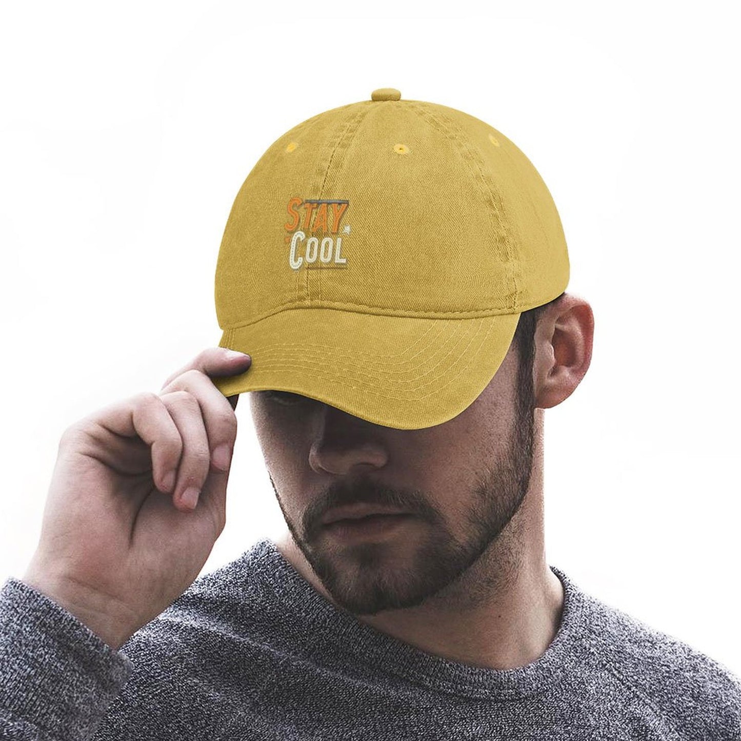 JOC Washed Denim Baseball Cap 2305102273