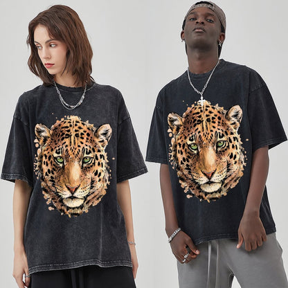 Unisex Vintage Solid Wash T-Shirts 2305101615