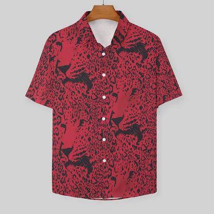 Men's Fashion Casual Printed Short Sleeve Shirts 2305107068
