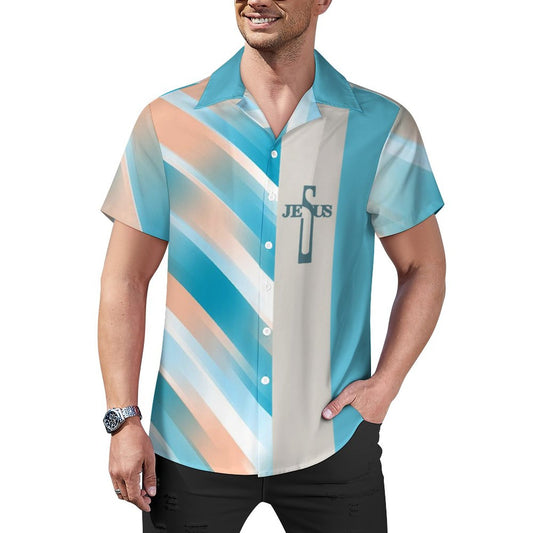 Men's Hawaiian Print Casual Shirt 2304105779