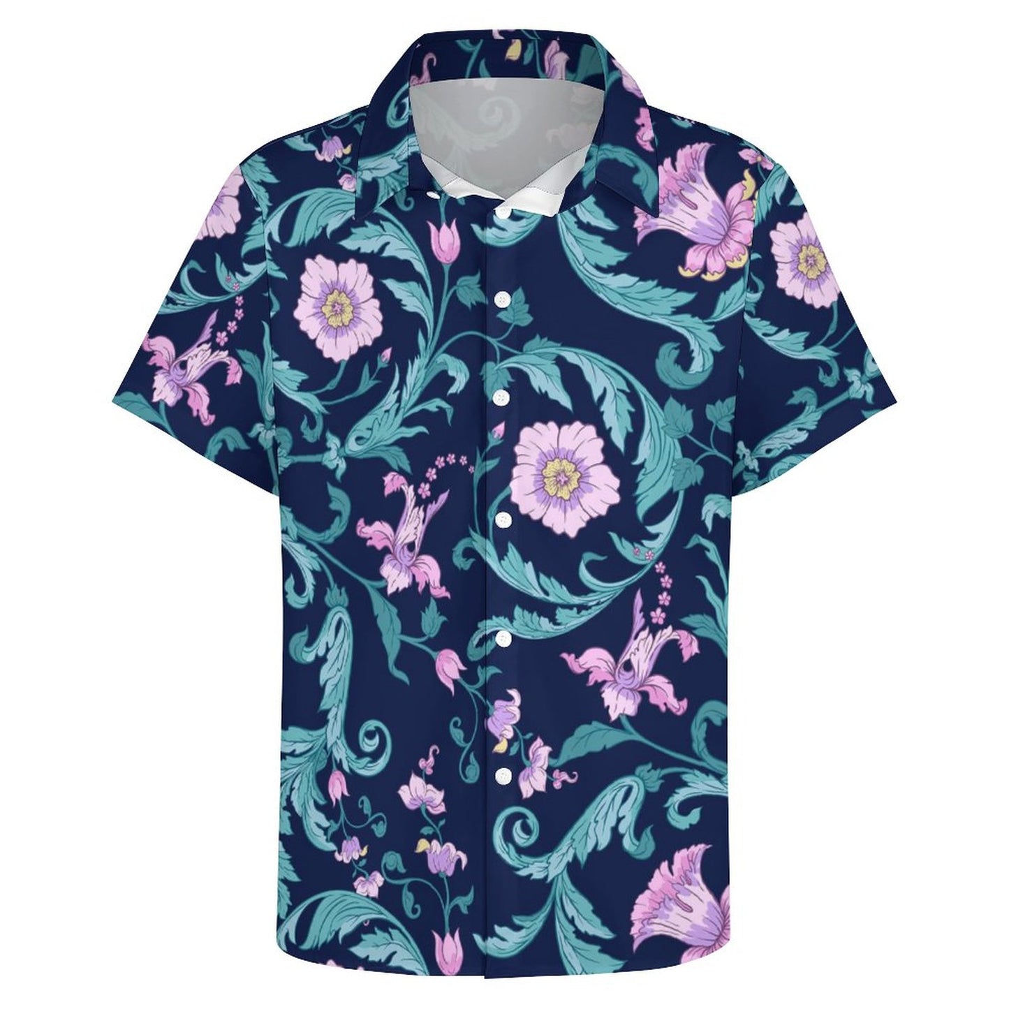 Men's Fashion Casual Printed Short Sleeve Shirts 2306100458