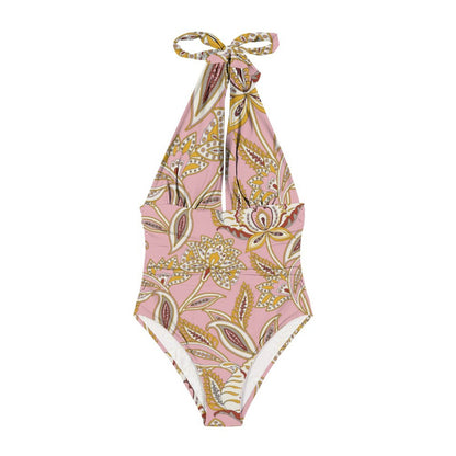 Casual Printed One Piece Swimsuit And Cover Up 2306101707