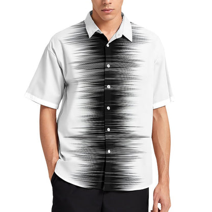 Men's Fashion Casual Printed Short Sleeve Shirts 2306102197
