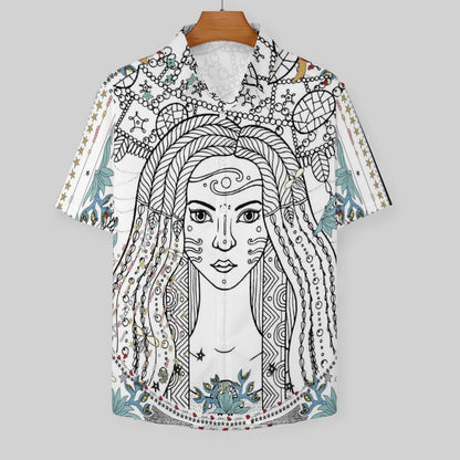 Men's Fashion Casual Printed Short Sleeve Shirts 2306101334