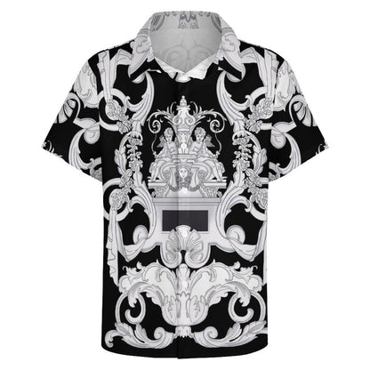 Men's Fashion Casual Printed Short Sleeve Shirts 2306100019