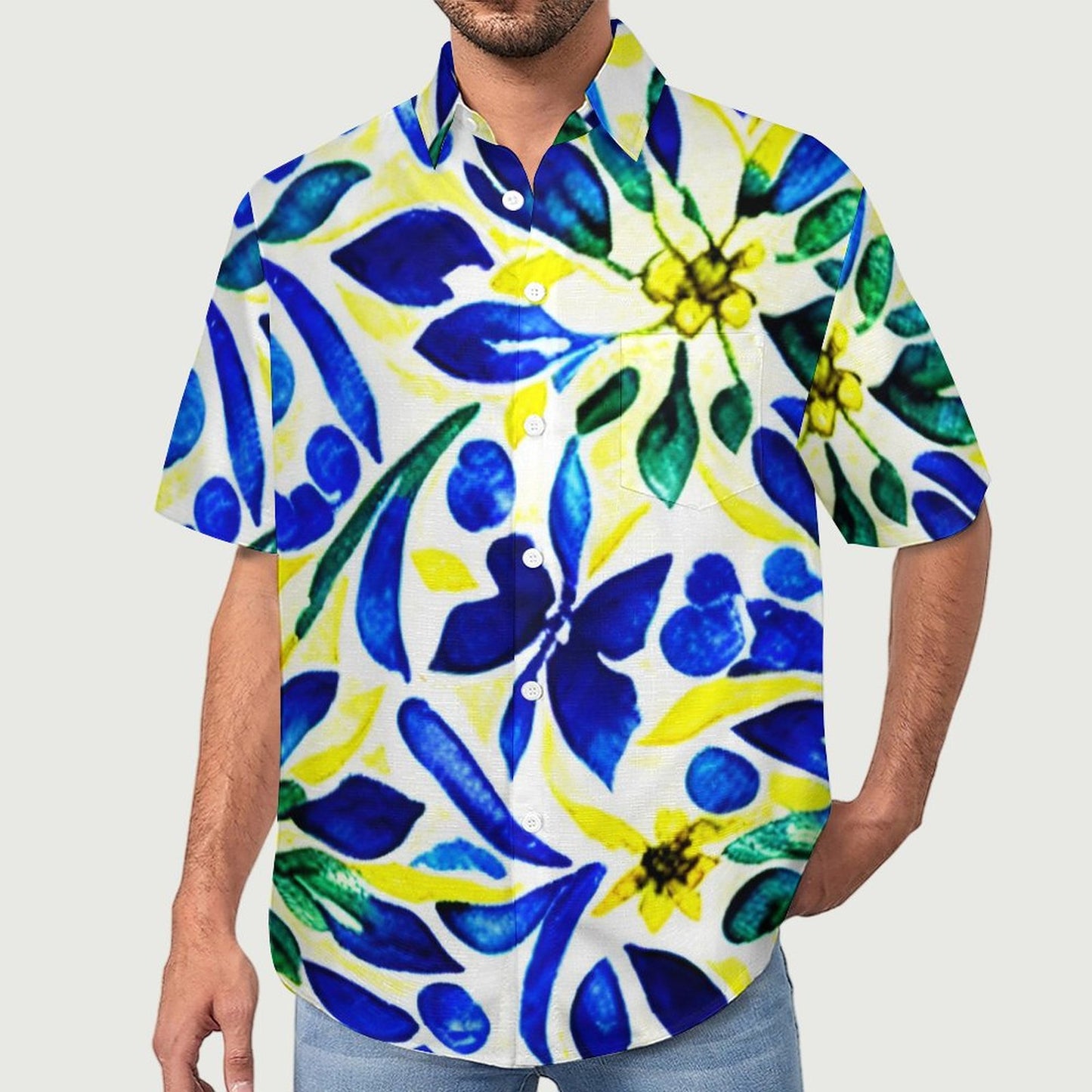 Men's Vacation Hawaiian Shirt 2306104311