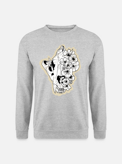 Unisex Round Neck Casual Printed Long Sleeve Sweatshirt