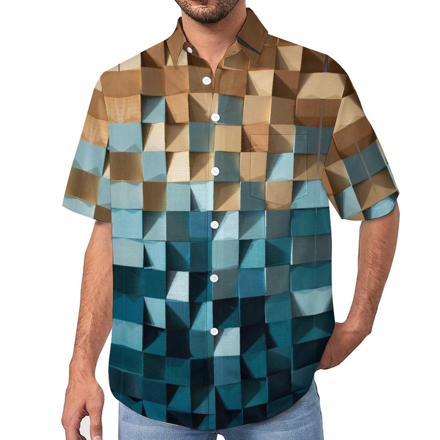 Men's Vacation Hawaiian Shirt 2306101076