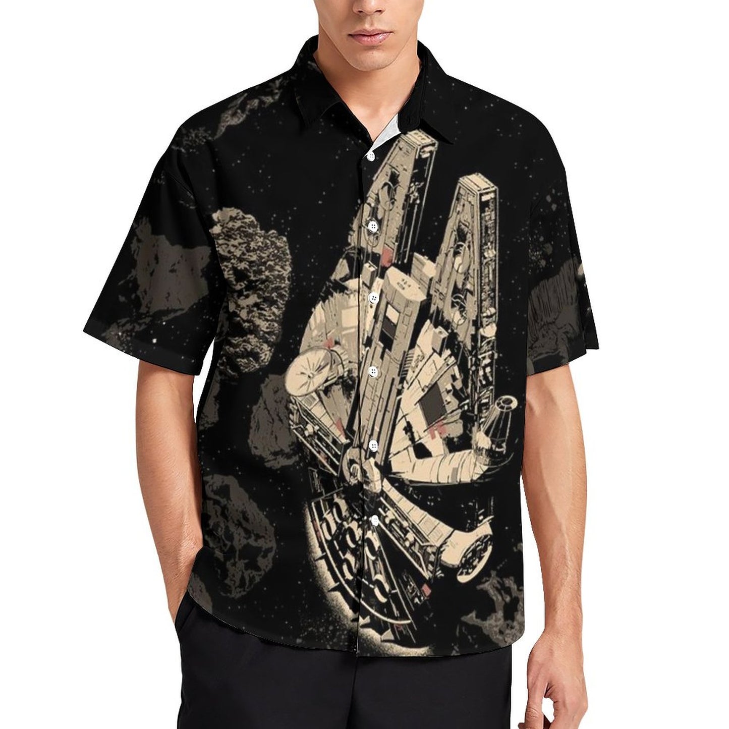 Men's Fashion Casual Printed Short Sleeve Shirts 2306101501