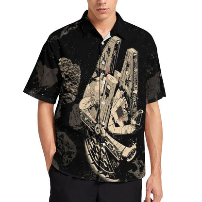 Men's Fashion Casual Printed Short Sleeve Shirts 2306101501