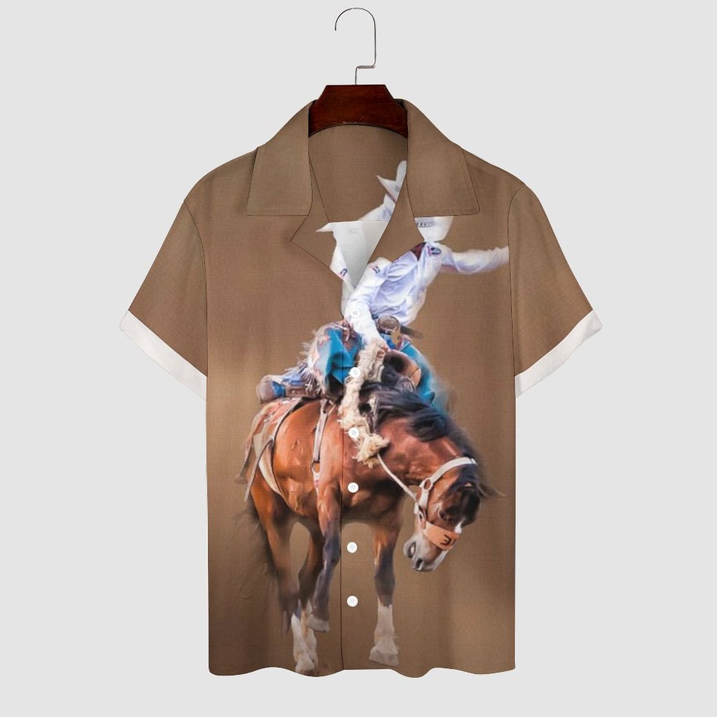 Men's Hawaiian Casual Short Sleeve Shirt 2305101804