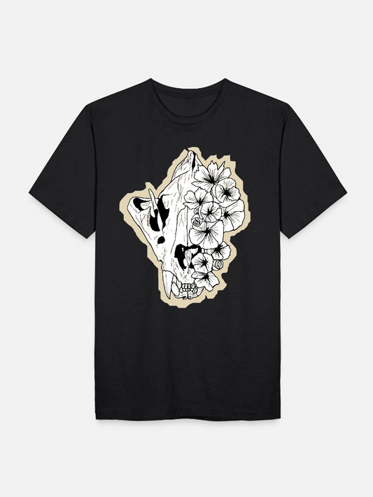 Unisex Round Neck Casual Printed Short Sleeve T-Shirt