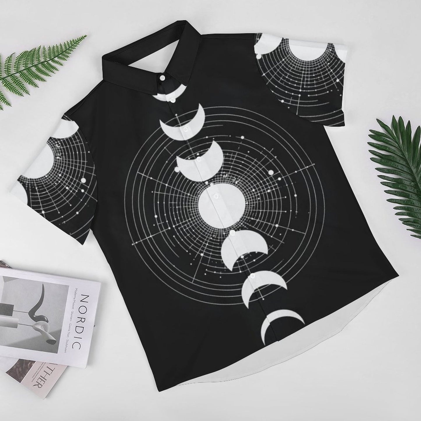 Men's Fashion Casual Printed Short Sleeve Shirts 2306101049