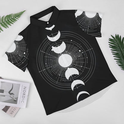 Men's Fashion Casual Printed Short Sleeve Shirts 2306101049