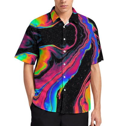 Men's Hawaiian Print Resort Shirt 2304109206