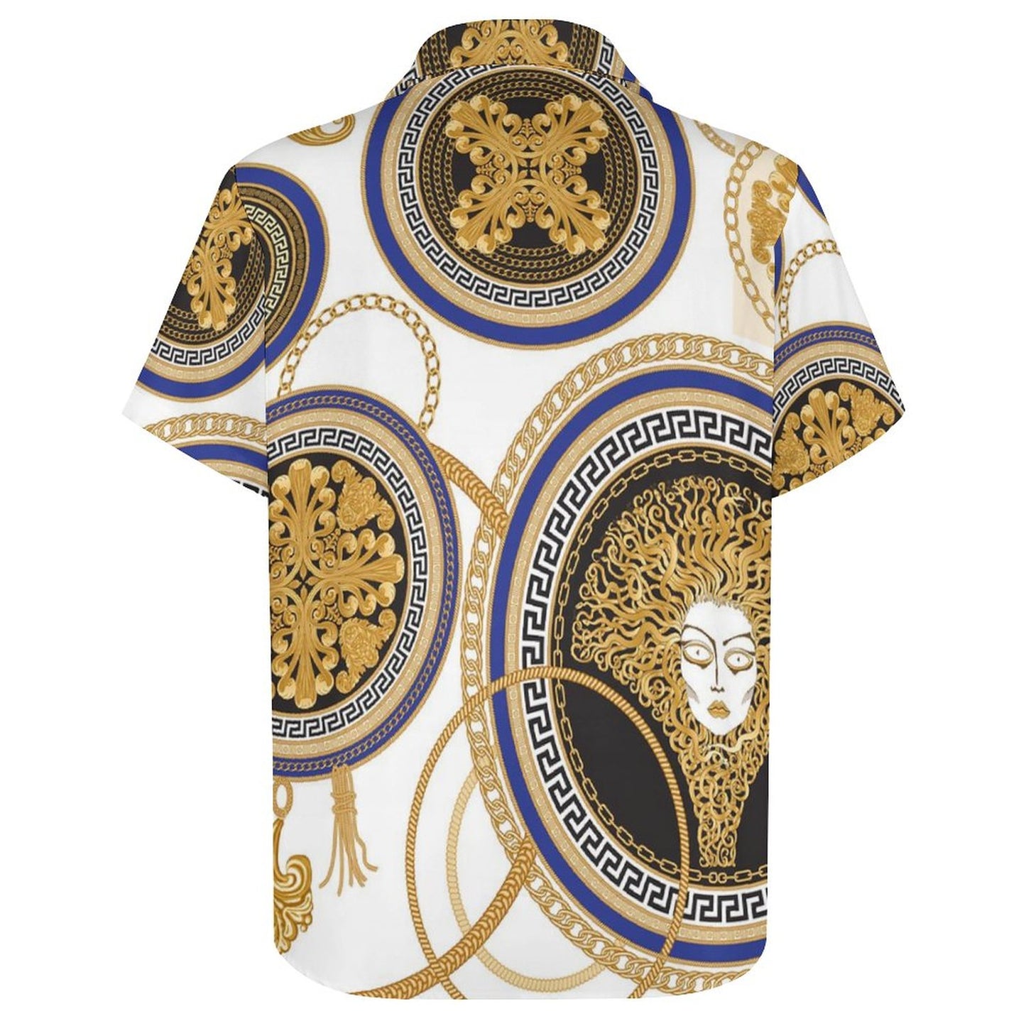 Men's Fashion Casual Printed Short Sleeve Shirts 2306100452