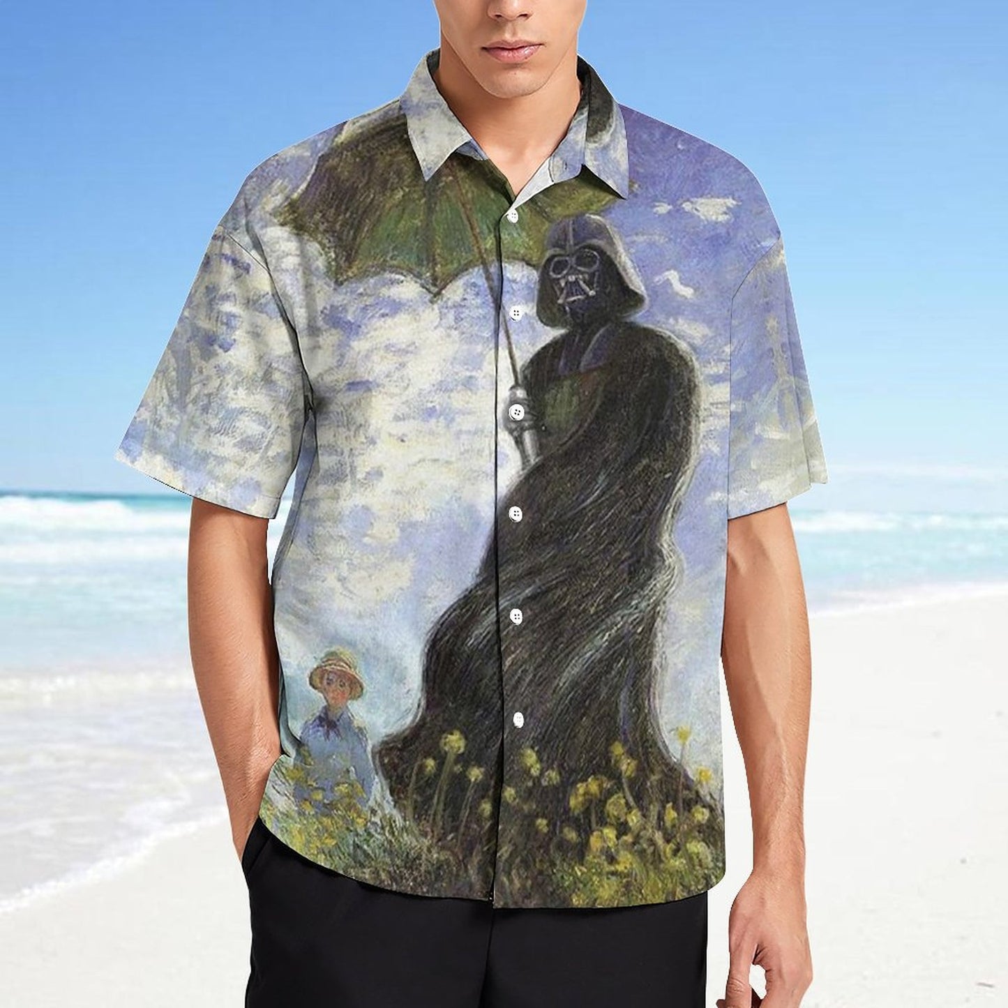 Men's Fashion Casual Printed Short Sleeve Shirts 2306101502