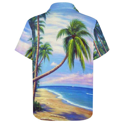 Men's Hawaiian Print Resort Shirt 2304109195