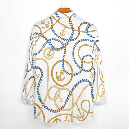 Men's Casual Printed Long Sleeve Shirt 2306103081