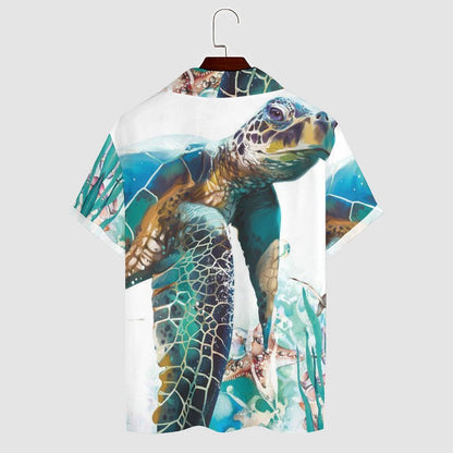Men's Hawaiian Casual Short Sleeve Shirt 2305101811