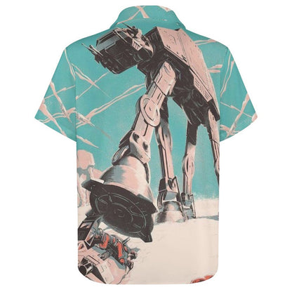 Men's Fashion Casual Printed Short Sleeve Shirts 2306101603