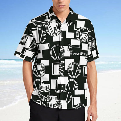 Men's Fashion Casual Printed Short Sleeve Shirts 2306100025