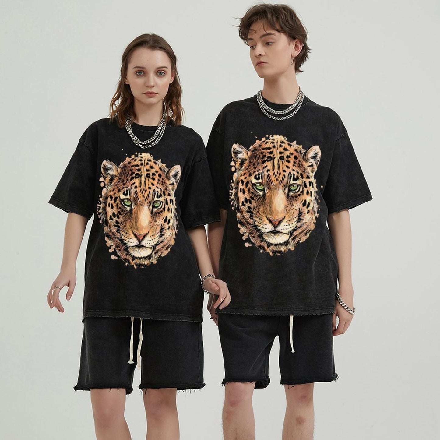 Unisex Vintage Solid Wash T-Shirts 2305101615