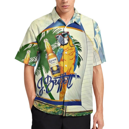 Men's Fashion Casual Printed Short Sleeve Shirts 2306100840