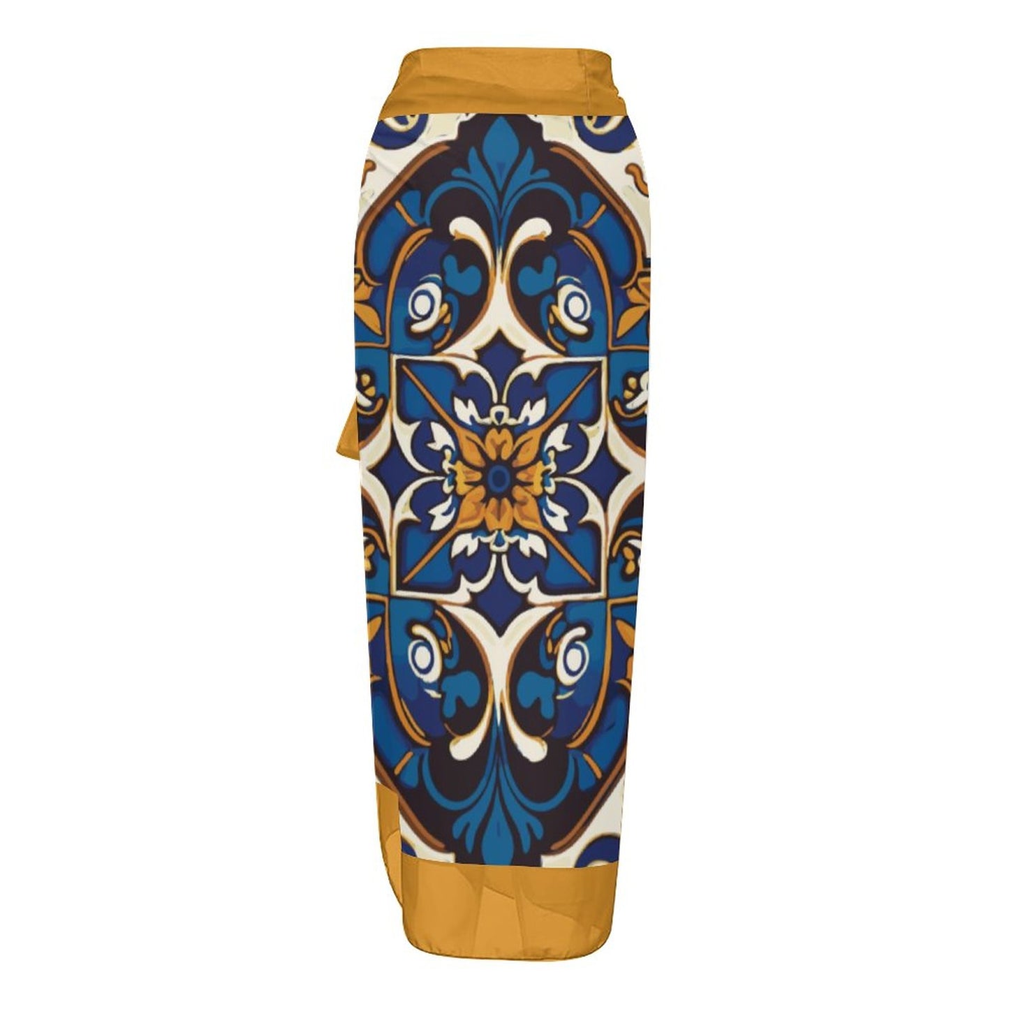 Casual Printed One Piece Swimsuit And Cover Up 2305105402