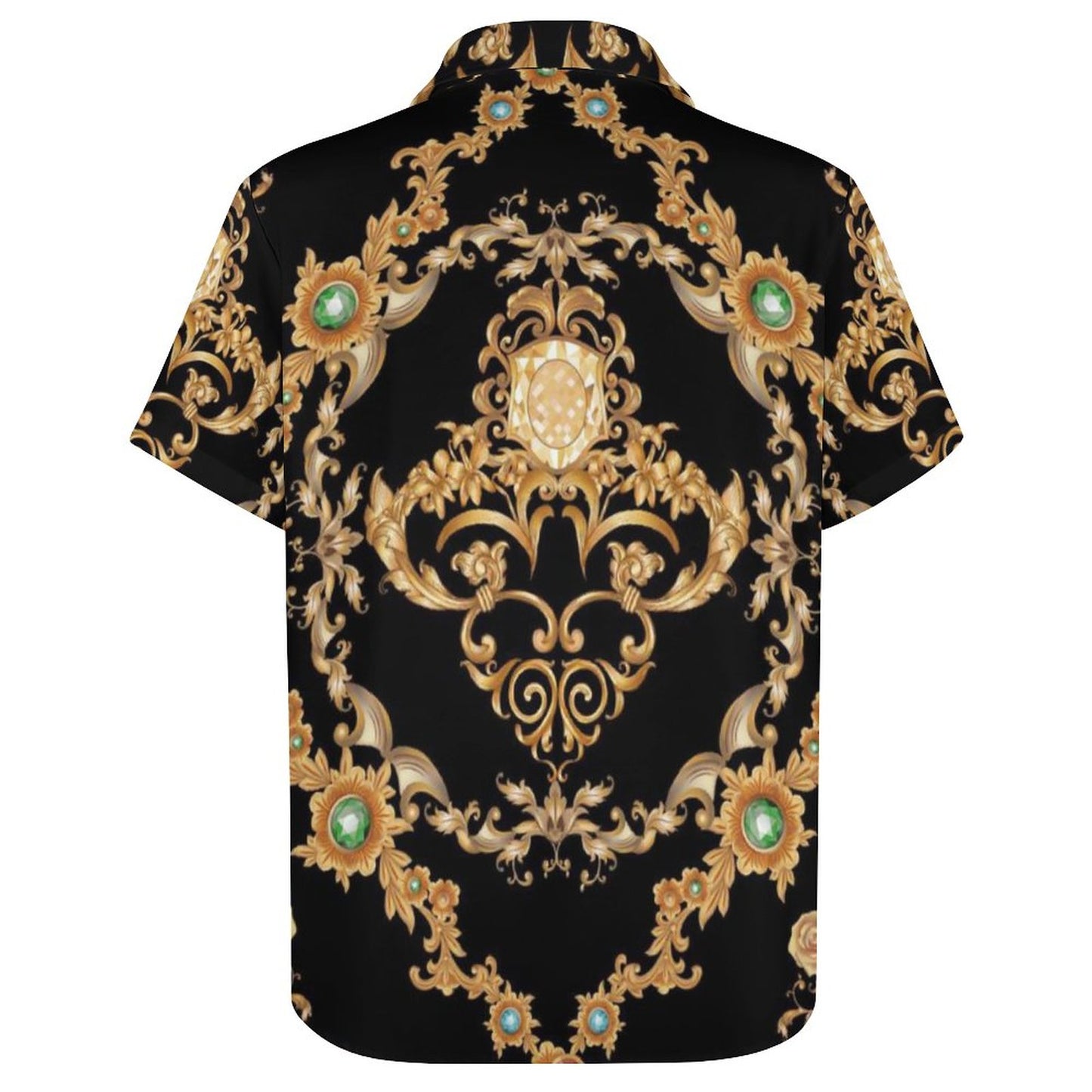Men's Fashion Casual Printed Short Sleeve Shirts 2306100961