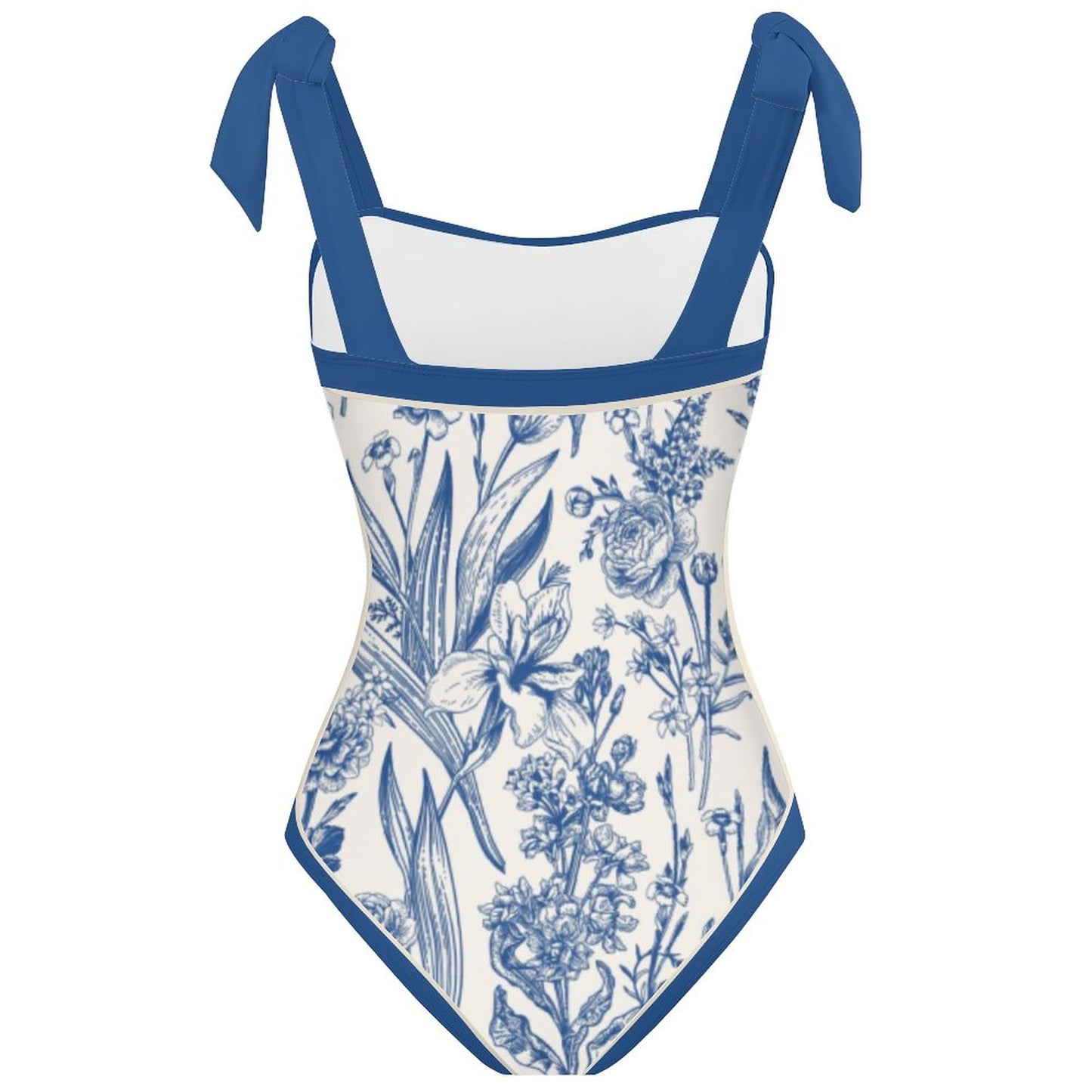 Fashion Printed One Piece Swimsuit And Cover Up 2305105608