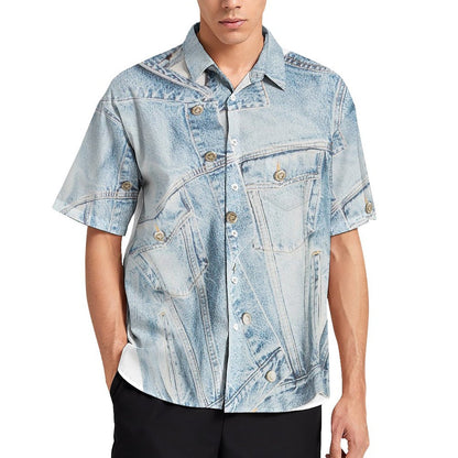 Men's Hawaiian Casual Short Sleeve Shirt 2306105173