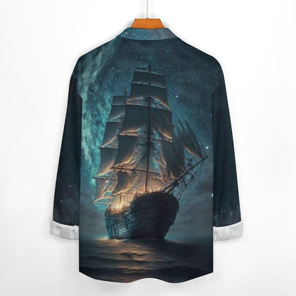 Men's Casual Printed Long Sleeve Shirt 2306103099