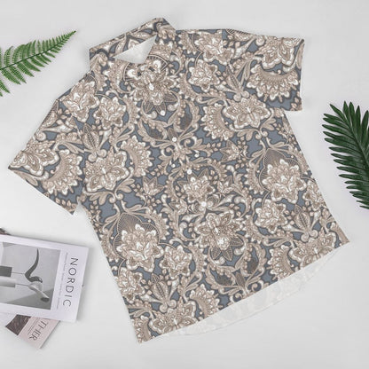Men's Fashion Casual Printed Short Sleeve Shirts 2306101344