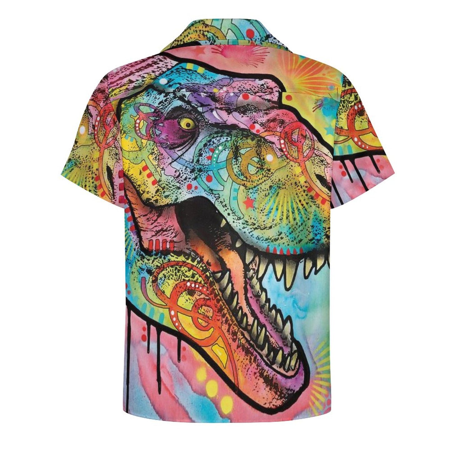 Men's Hawaiian Print Casual Shirt 2304109847