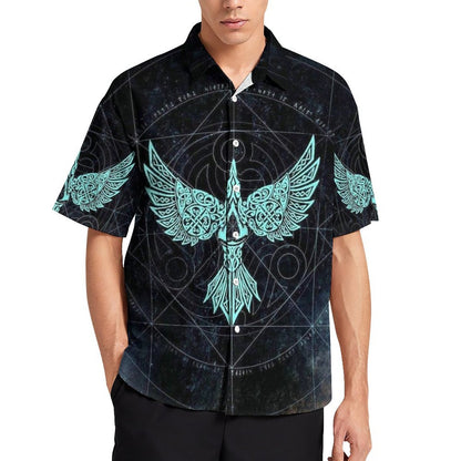 Men's Fashion Casual Printed Short Sleeve Shirts 2306101392