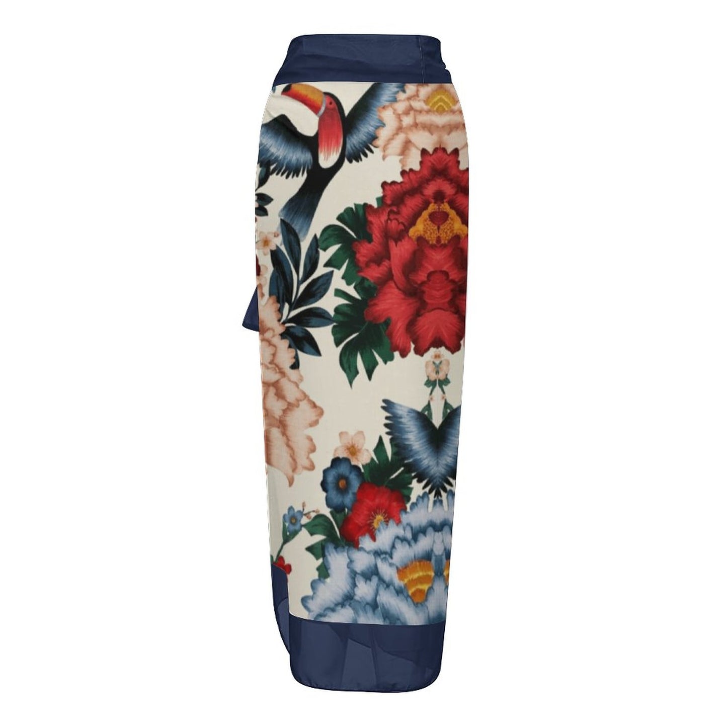 Casual Printed One-Piece Swimsuit And Cover Up 2305104408