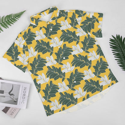 Men's Fashion Casual Printed Short Sleeve Shirts 2306104061