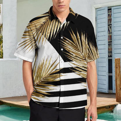 Men's Hawaiian Casual Short Sleeve Shirt 2306105388
