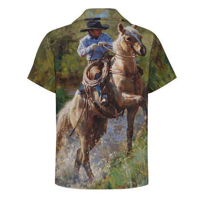Men's Hawaiian Casual Short Sleeve Shirt 2305101799