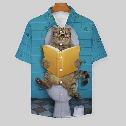 Men's Fashion Casual Printed Short Sleeve Shirts 2306105169