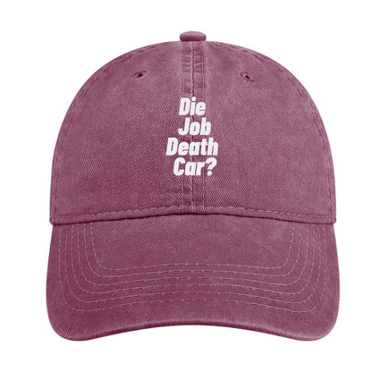 JOC Washed Denim Baseball Cap 2305101898