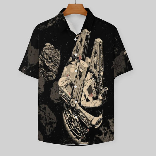Men's Fashion Casual Printed Short Sleeve Shirts 2306101501
