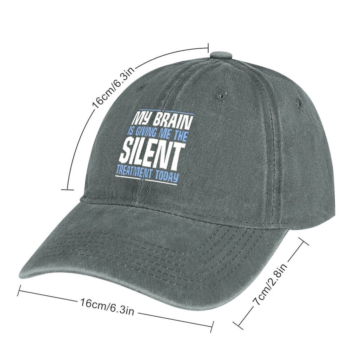 JOC Washed Denim Baseball Cap 2305103317