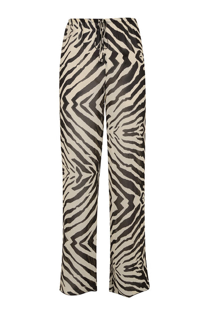 Zebra-print Sexy Bikini Set